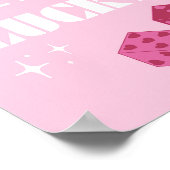 幸運感じな、幸運な女の子、幸運な女の子名門私立校風の。 ポスター (角)