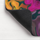 幸運抽象芸術の送信 マウスパッド (コーナー)