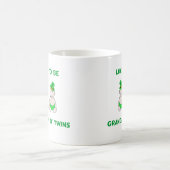 幸運祖母のOの双生児があるため コーヒーマグカップ (中央)