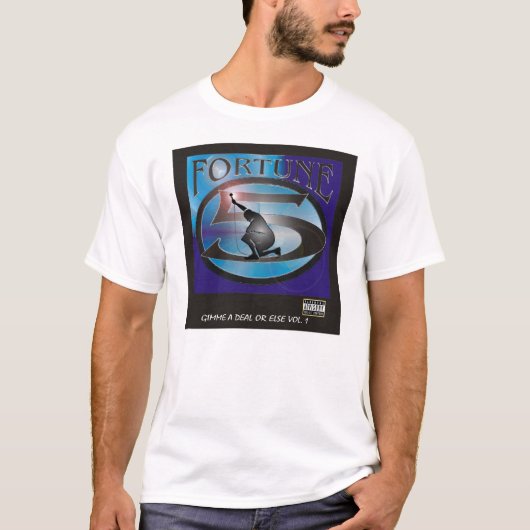 幸運5のフロント・パネル Tシャツ (正面)