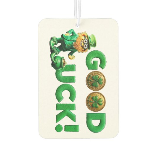 幸運 カーエアーフレッシュナー (裏面)