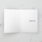 幸運 カード (内部)