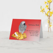 幸運 カード (黄色い花)