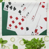 幸運 キッチンタオル (折り畳み)