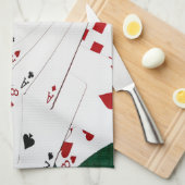 幸運 キッチンタオル (四つ折り)