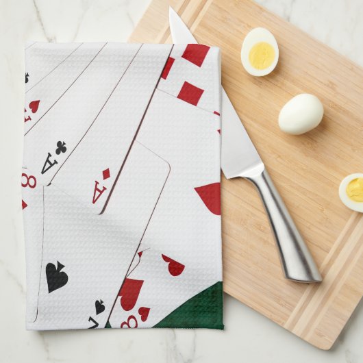 幸運 キッチンタオル (四つ折り)