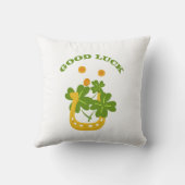 幸運 クッション (裏面)