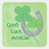 幸運 スクエアシール (正面)