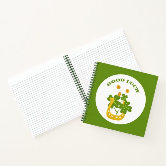 幸運 ノートブック (内部)