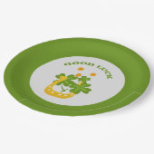 幸運 ペーパープレート (アングル)