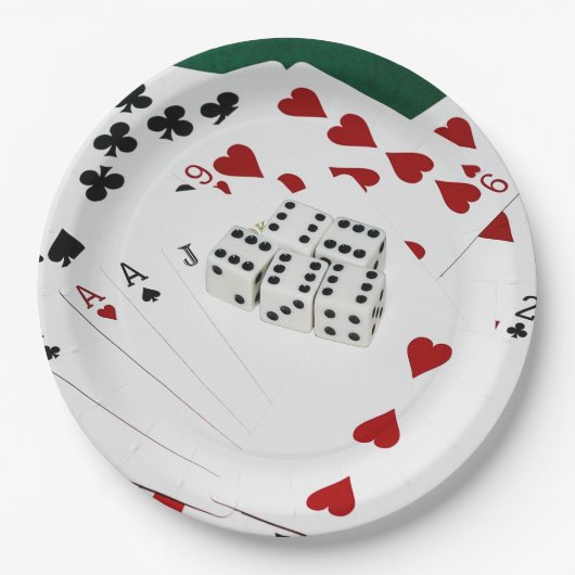 幸運 ペーパープレート (正面)