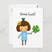 幸運 ポストカード (正面/裏面)