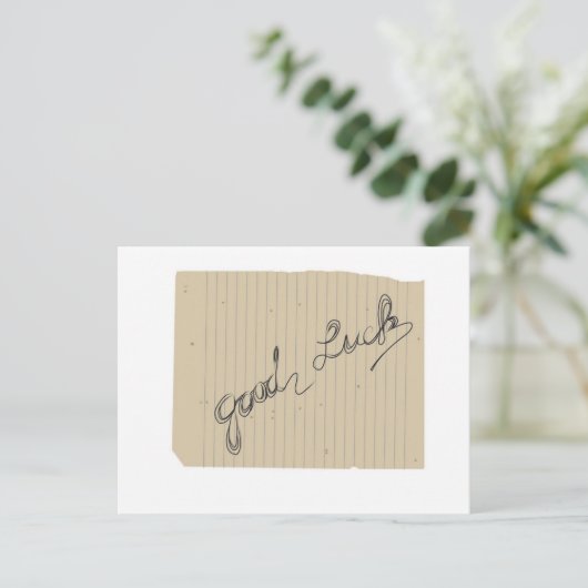 幸運 ポストカード (スタンド正面)