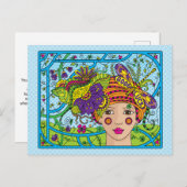 幸運_ ポストカード (正面/裏面)