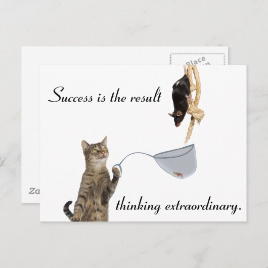 幸運 ポストカード (正面/裏面)