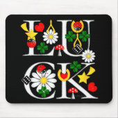 幸運 マウスパッド (正面)