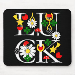 幸運 マウスパッド