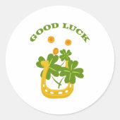 幸運 ラウンドシール (正面)