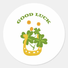 幸運 ラウンドシール