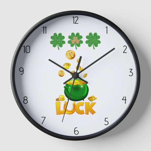 幸運 壁時計 (正面)