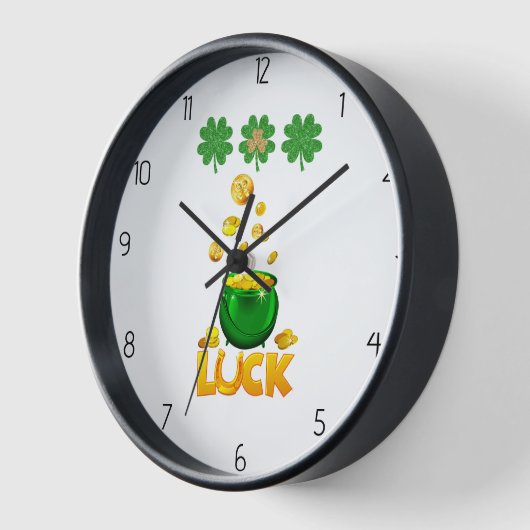 幸運 壁時計 (傾斜)