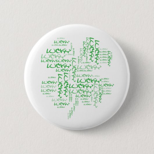 幸運 缶バッジ (正面)