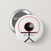 幸運 缶バッジ (正面&裏面)