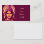 幸運- Lakshmiの女神 名刺 (正面/裏面)