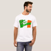 幸運Callaghanのアイルランド人のシャムロックがあるため Tシャツ (正面フル)