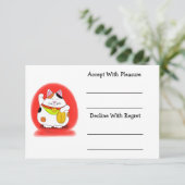 幸運Maneki Neko 出欠カード (スタンド正面)