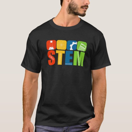 幹先生科学技術エンジニアリング数学 Tシャツ (正面)