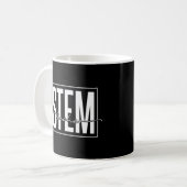 幹先生科学技術エンジニアリング数学T コーヒーマグカップ (正面左)