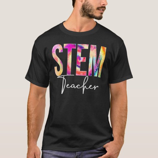 幹先生絞り染め新学期女性アンビア Tシャツ (正面)