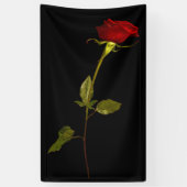 幹独身のバラ 横断幕 (縦)