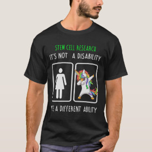 幹細胞の研究障害ではない Tシャツ