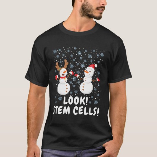 幹細胞雪学 Tシャツ (正面)