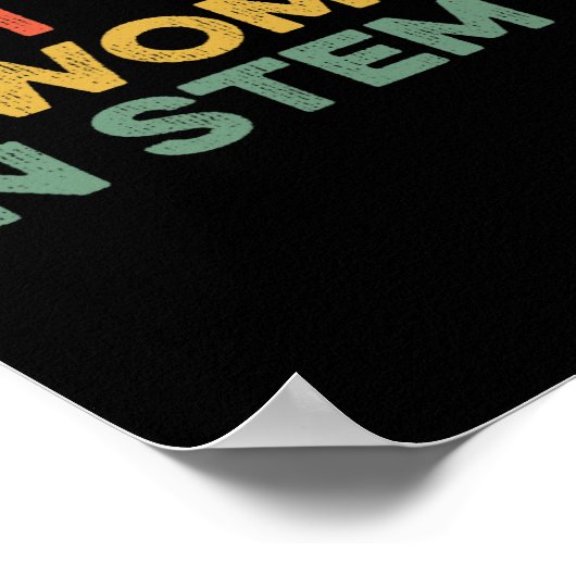 幹部製鋼フェミニスト数学の女性である ポスター (角)