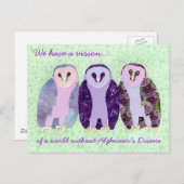 幻のフクロウ ポストカード (正面/裏面)