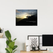 幻の尖塔サンセット ポスター (ホームオフィス)