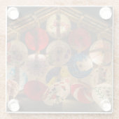 幻光のパラソル ガラスコースター (裏面)