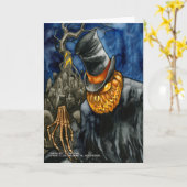 幻影のジャックの挨拶状 カード (黄色い花)