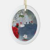 幻影のバラのオーナメント セラミックオーナメント (右)