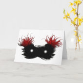 幻影のマスク カード (黄色い花)