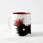 幻影のマスク ツートーンマグカップ (正面左)