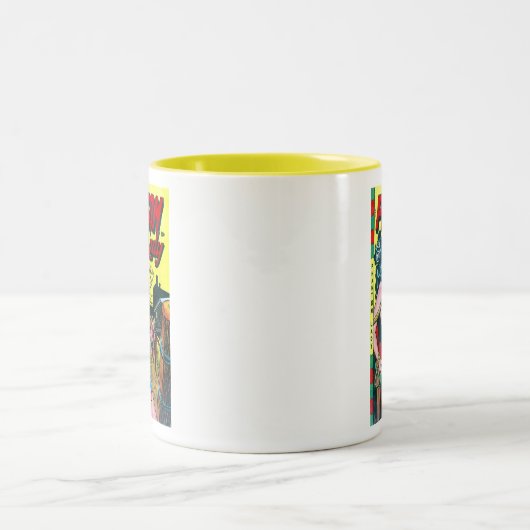 幻影の女性コーヒー・マグ ツートーンマグカップ (中央)