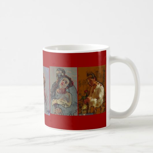 幻影はマグに接吻します コーヒーマグカップ (右)