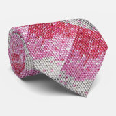 幻惑させたラインストーンのプリントのタイのタイ1 ネクタイ (ロール)