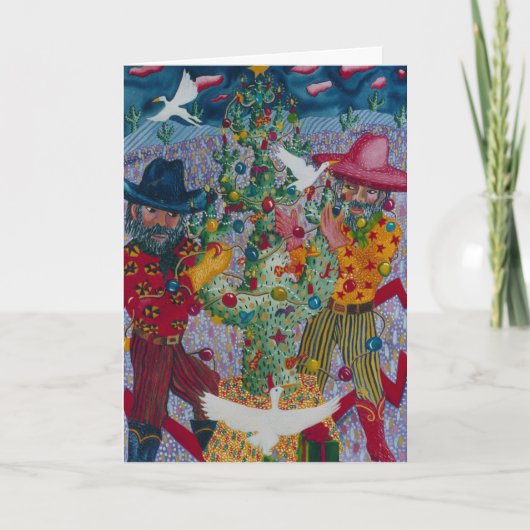 幻惑させたBANDIDOSのクリスマスカード シーズンカード (正面)