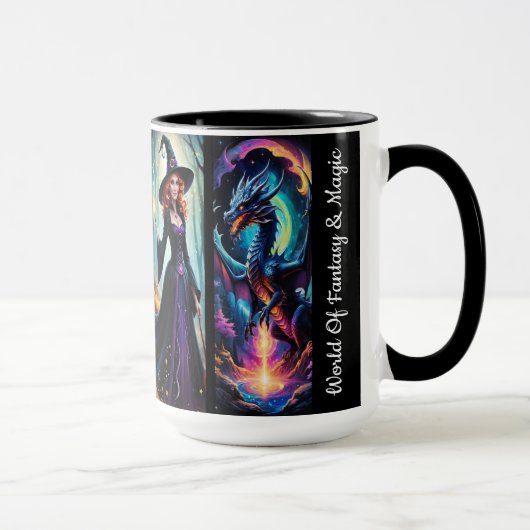 幻想と魔法の世界 マグカップ (右)