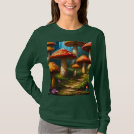 幻想のキノコTシャツ Tシャツ